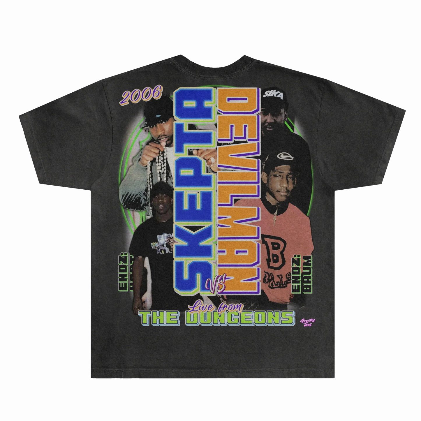 Skepta vs Devilman Lord of the Mics Tee Style001