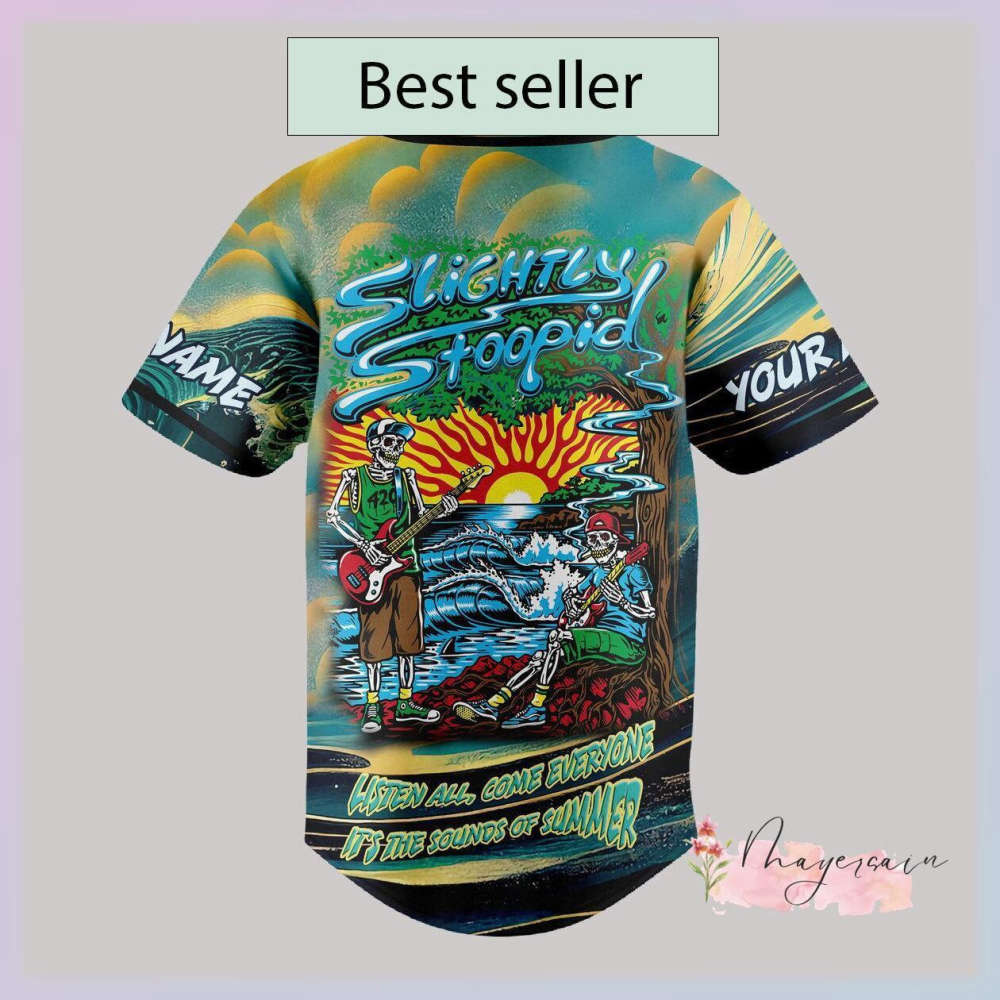 Slightly Stoopid Baseball Jersey Shirt - lylyprint.com