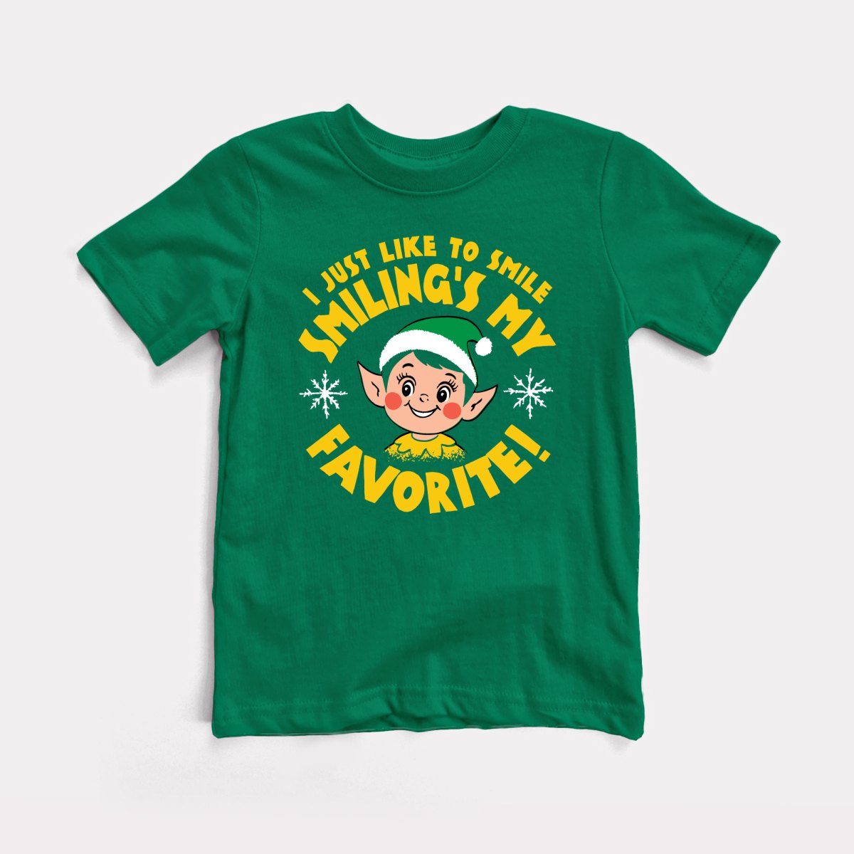 Smiling's My Favorite - Baby Tee