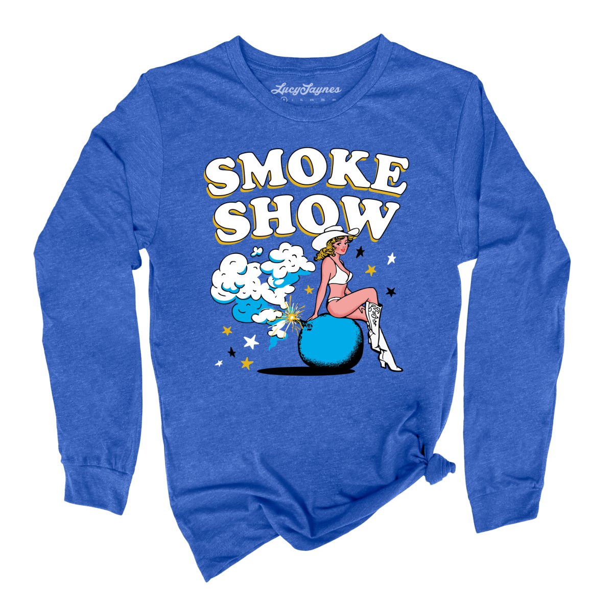 Smoke Show Babe Long Sleeve Tee