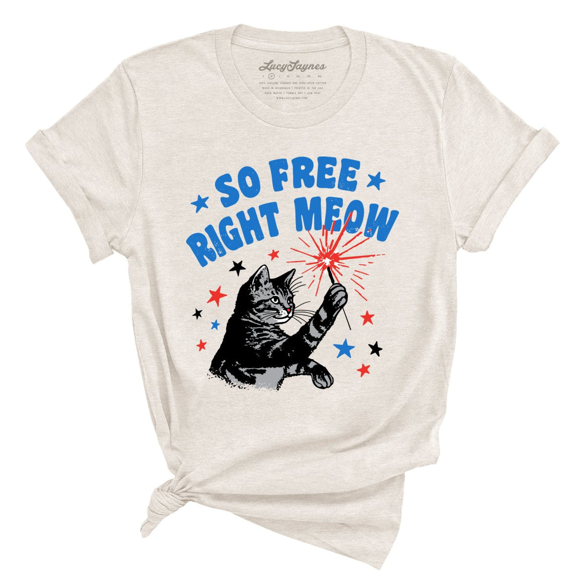 So Free Right Meow Tee