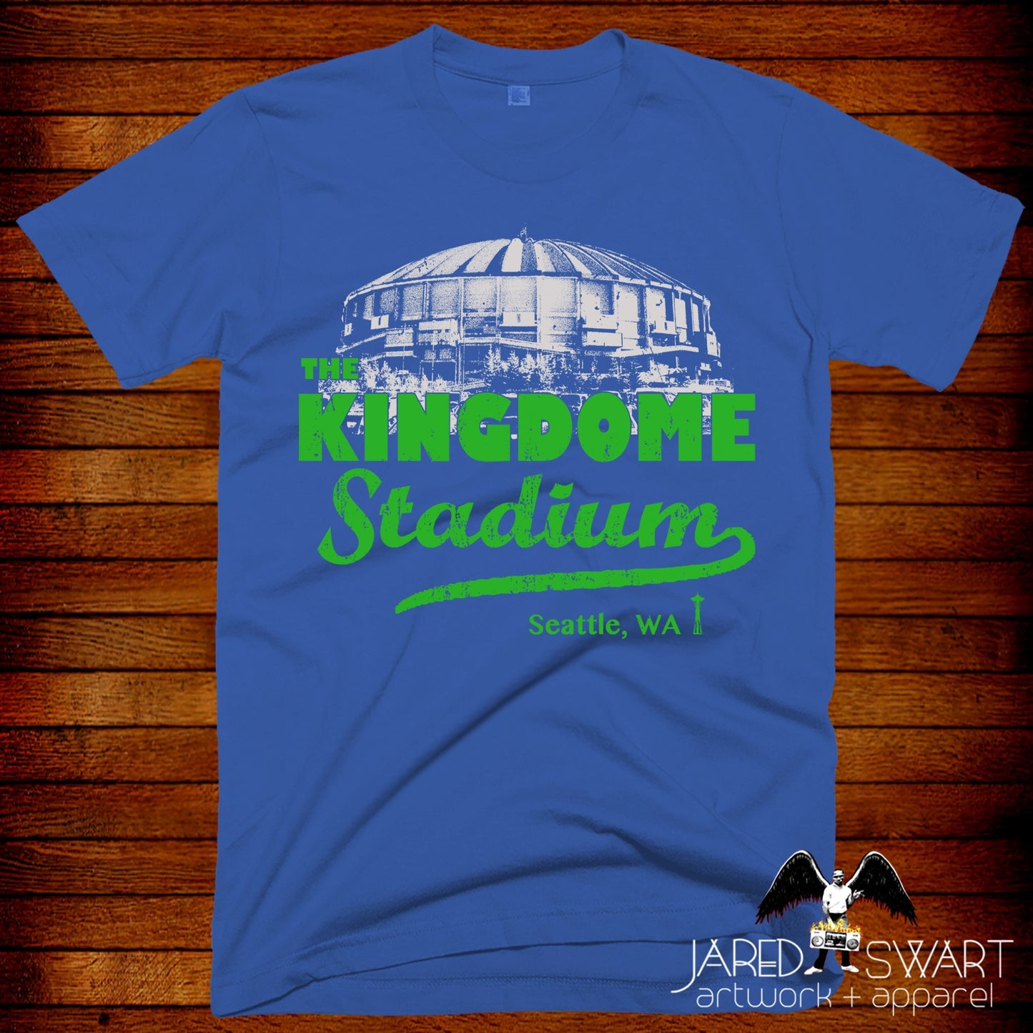 Retro Ballparks Stadiums series Seattle Kingdome T-shirt