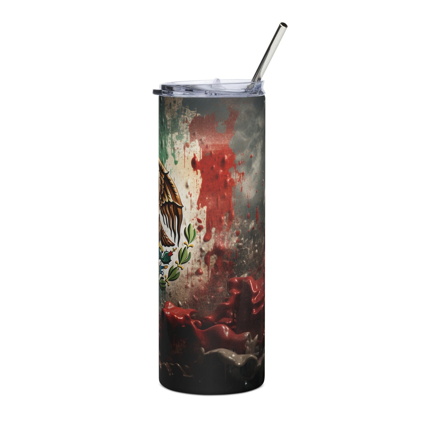 Mexican Patriotic Stainless Steel Tumbler 20oz