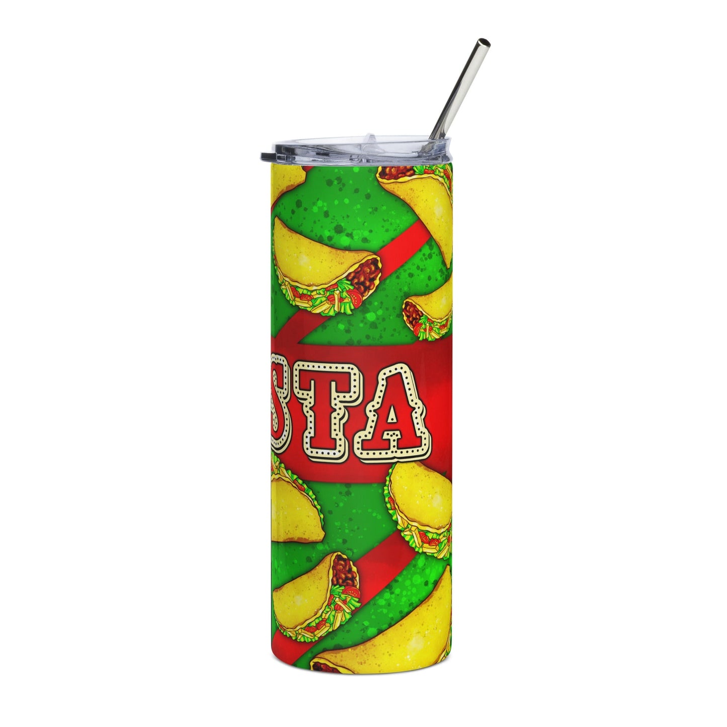 Fiesta Tacos Stainless Steel Tumbler 20oz
