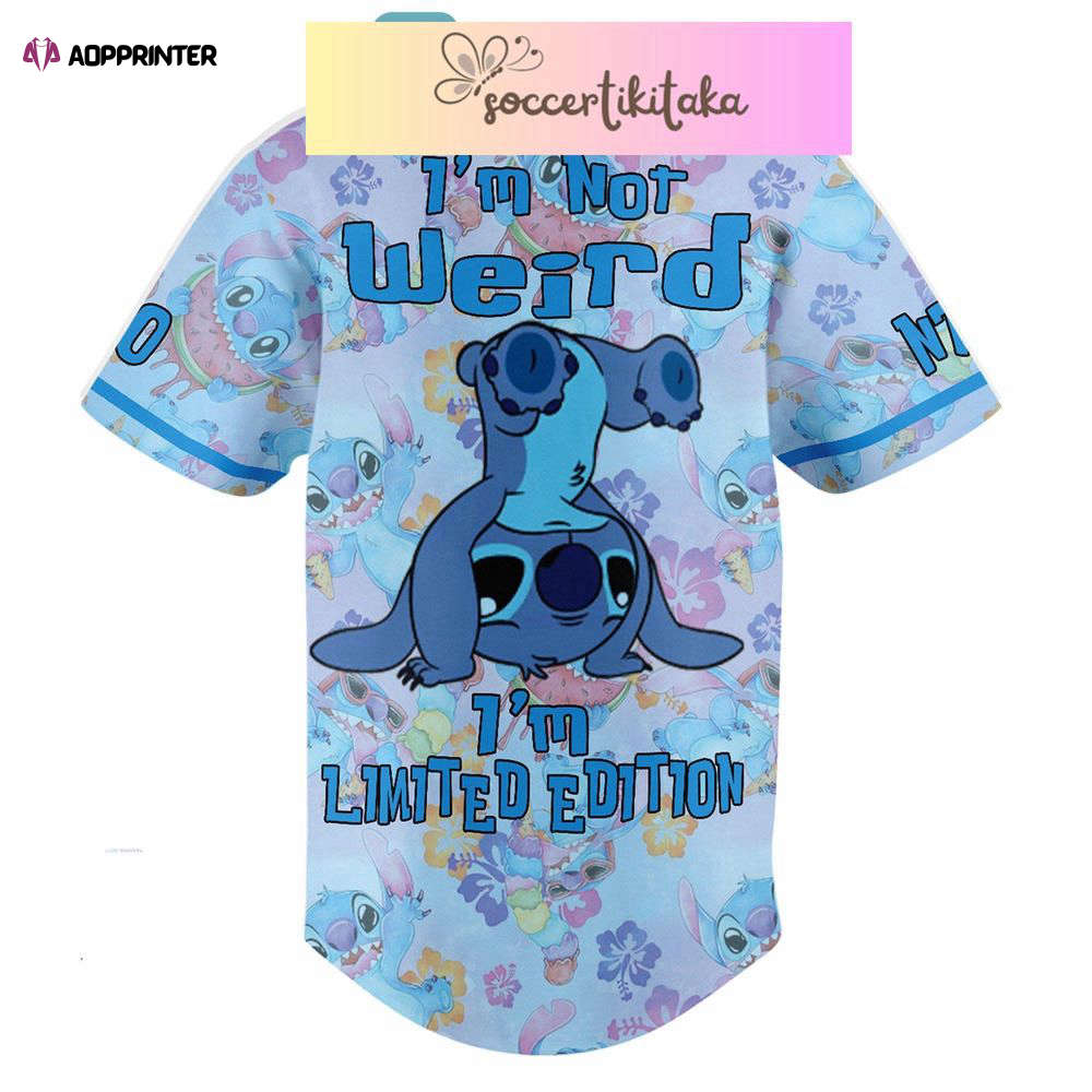 Stitch Jersey Shirt, Custom Stitch Baseball Jersey - Aopprinter
