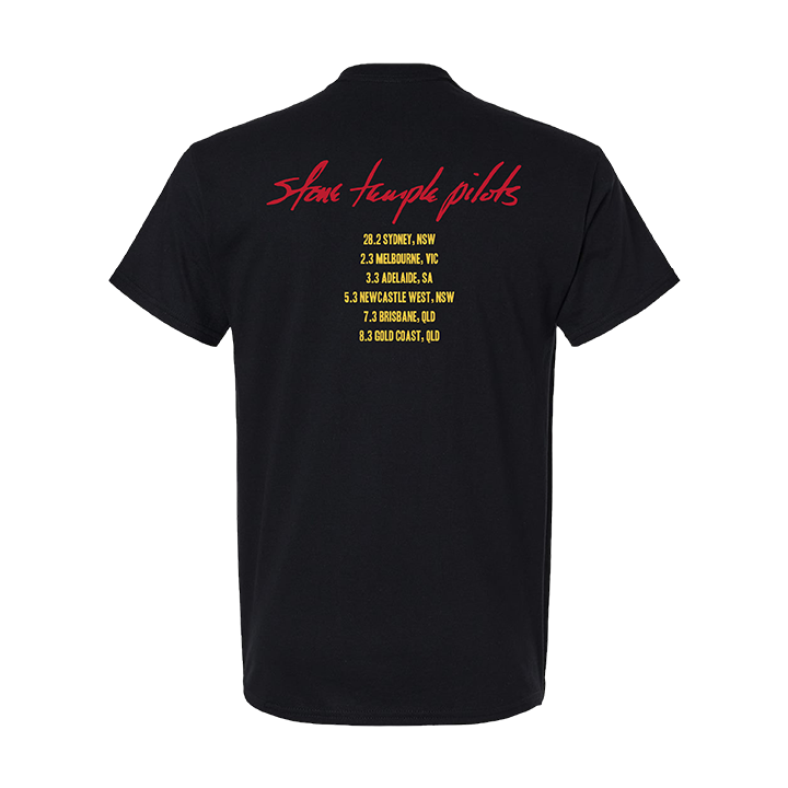 Stone Temple Pilots / Tour Tee (Black)