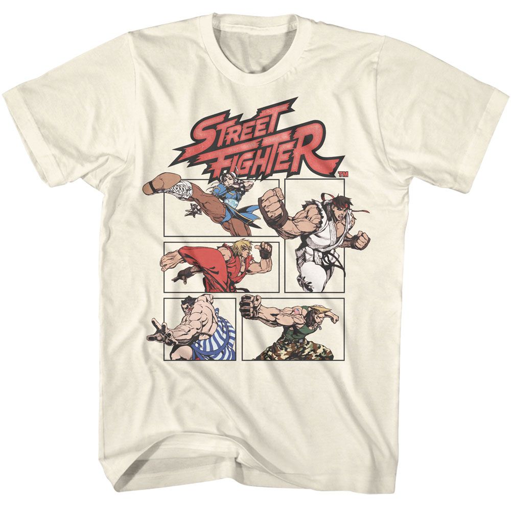 Street Fighter - Action Comic Boyfriend Tee
