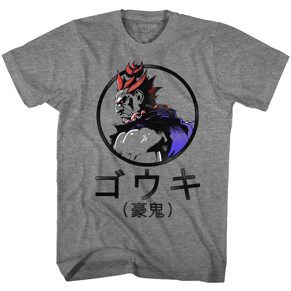 Street Fighter Gouki Boyfriend Tee