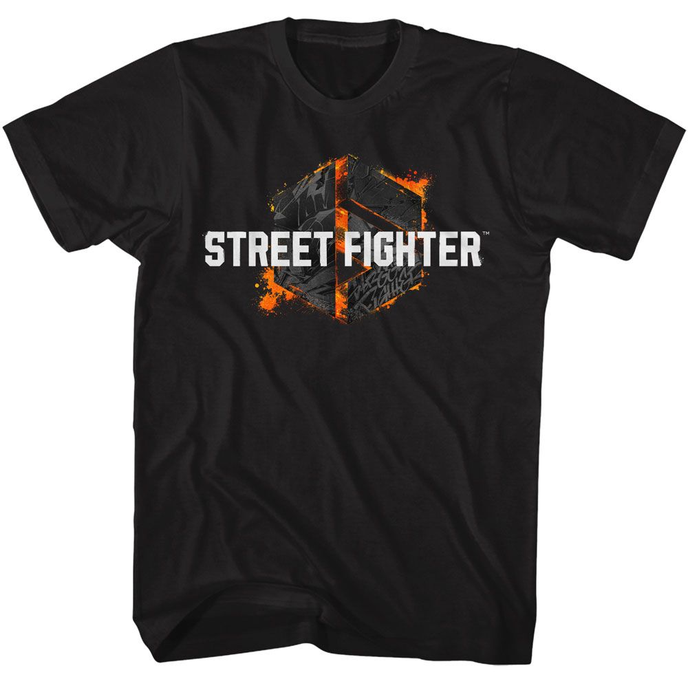 Street Fighter - Grafitti Logo T-Shirt
