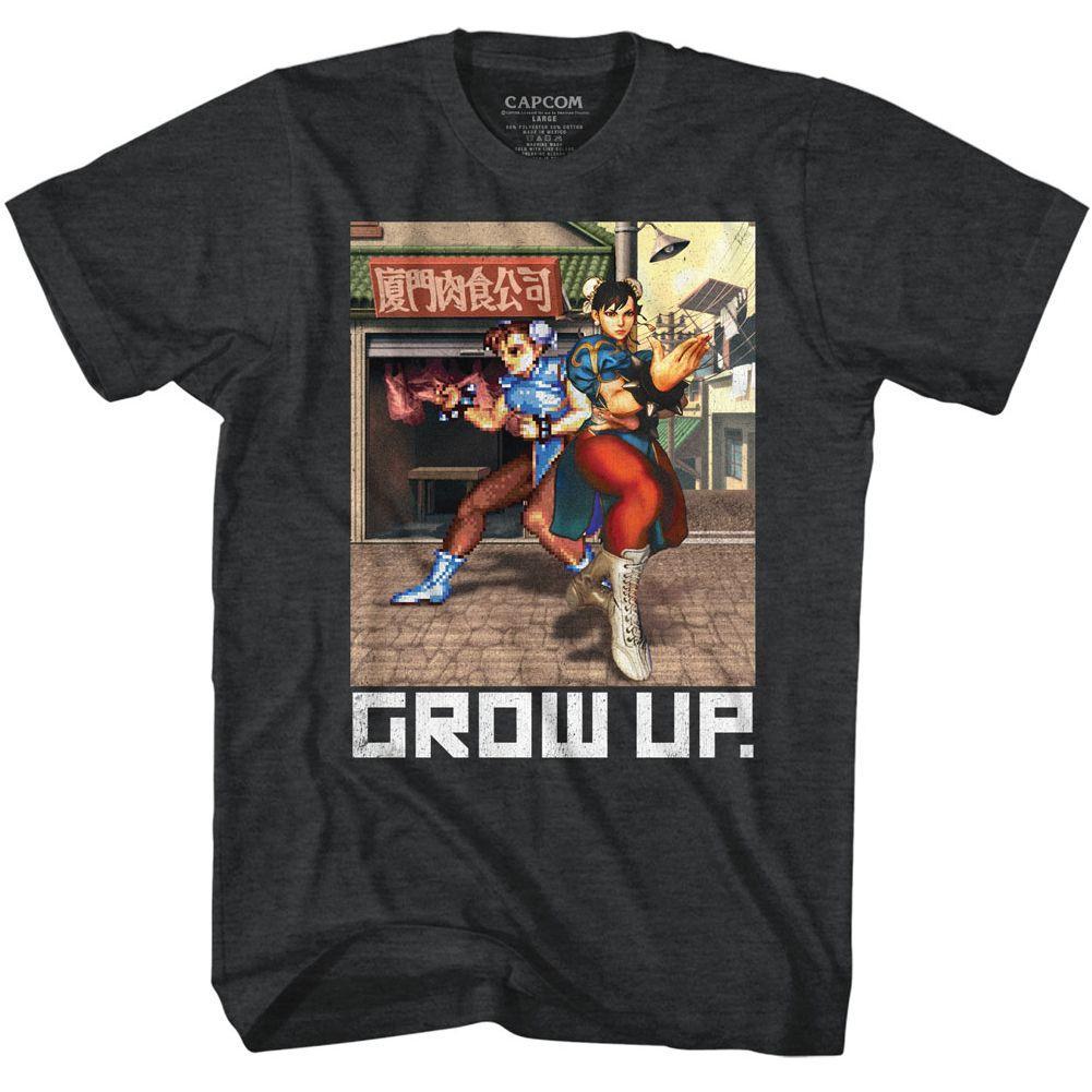 Street Fighter Grow Up. Boyfriend Tee