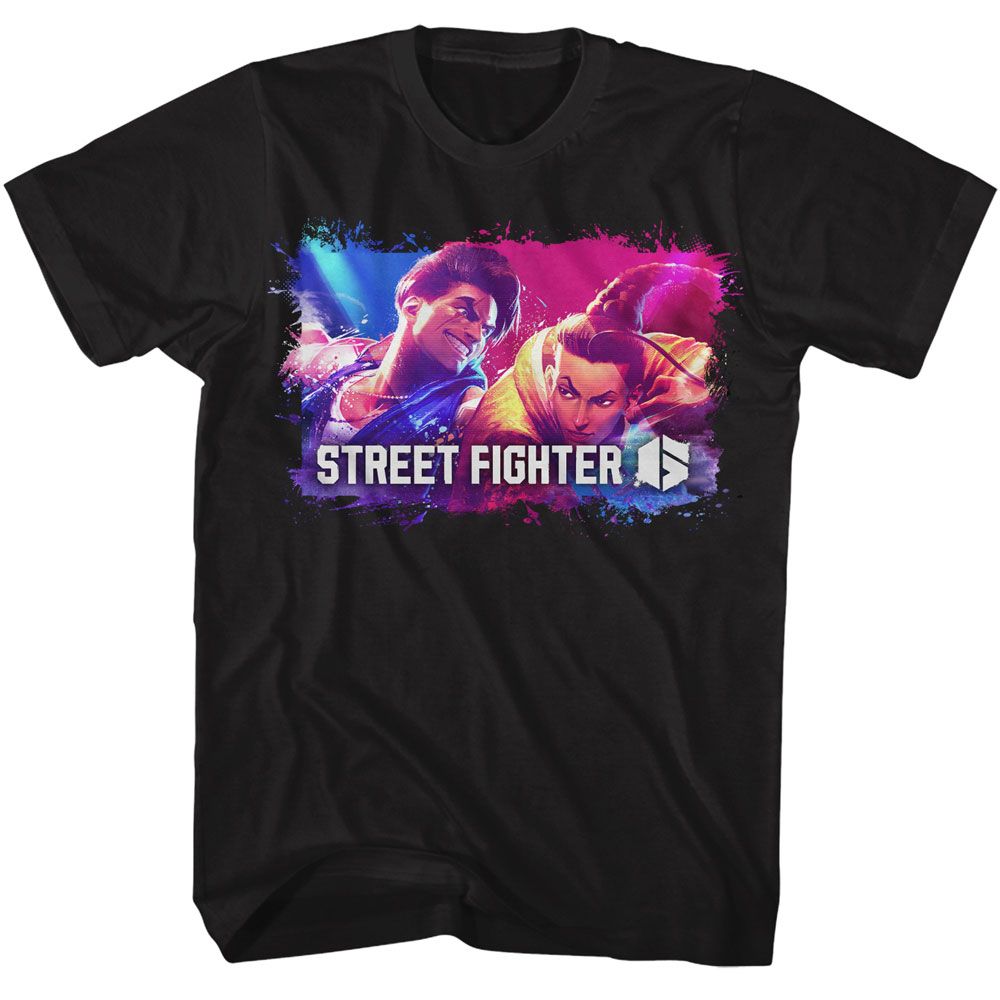 Street Fighter - Splatter Box Boyfriend Tee