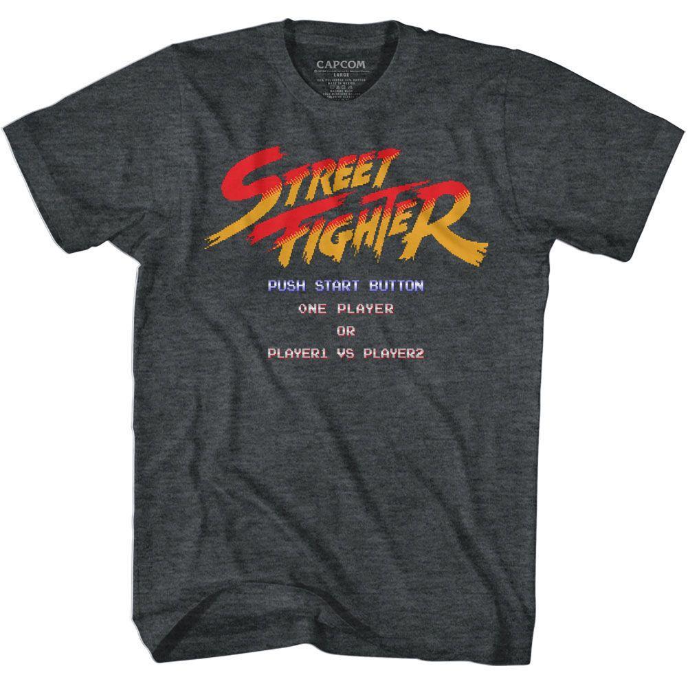 Street Fighter Start Screen Boyfriend Tee