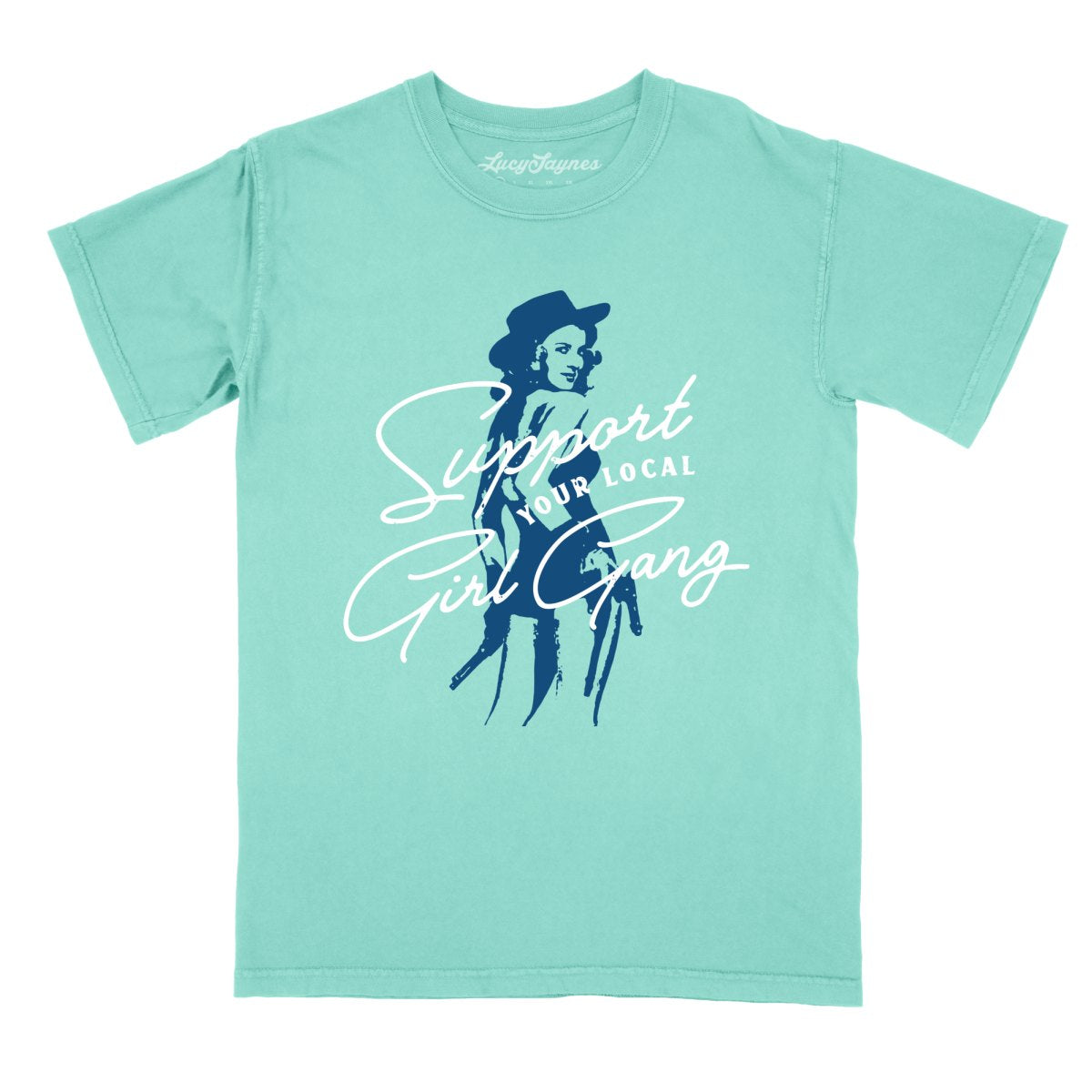 Support Your Local Girl Gang Comfort Colors Tee