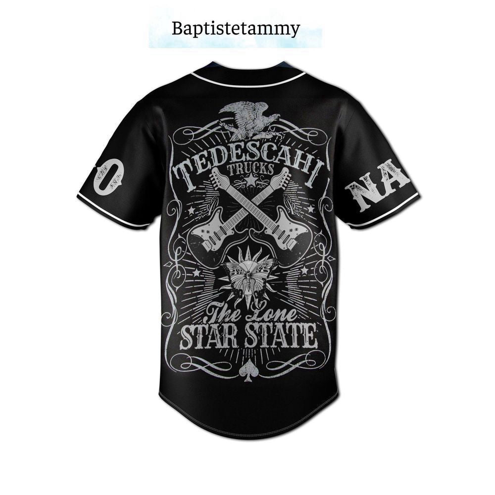 Tedeschi Trucks Baseball Jersey For Men Women, The Lone Star State Jersey - lylyprint.com