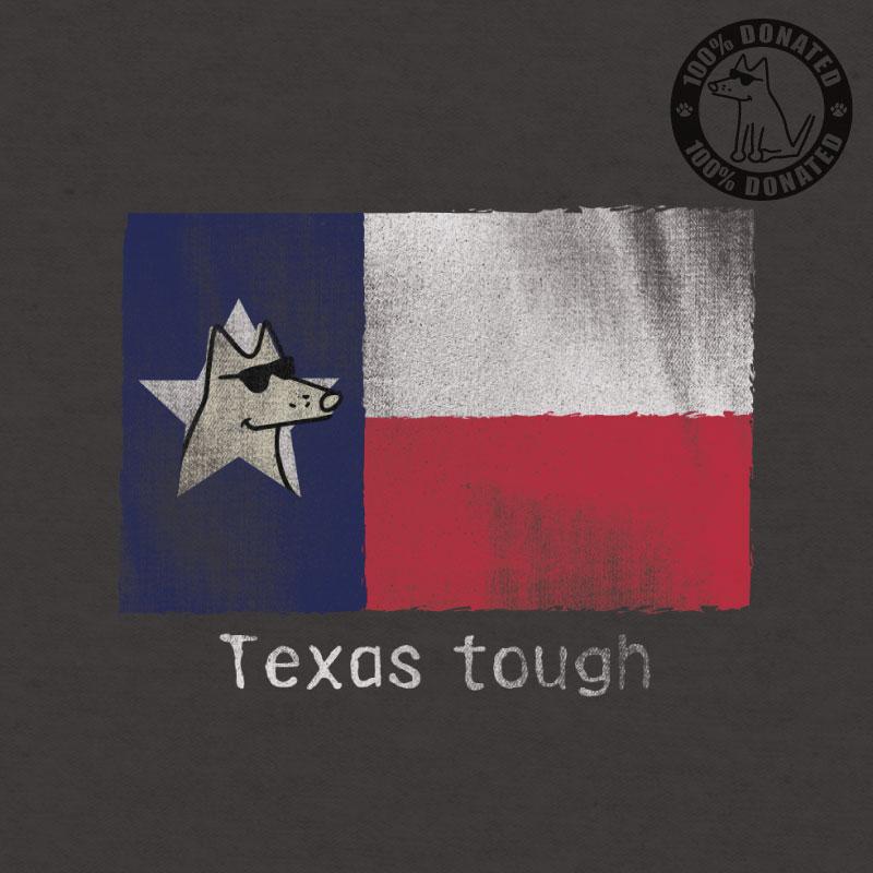 Texas Tough - Ladies Curvy V-Neck Tee
