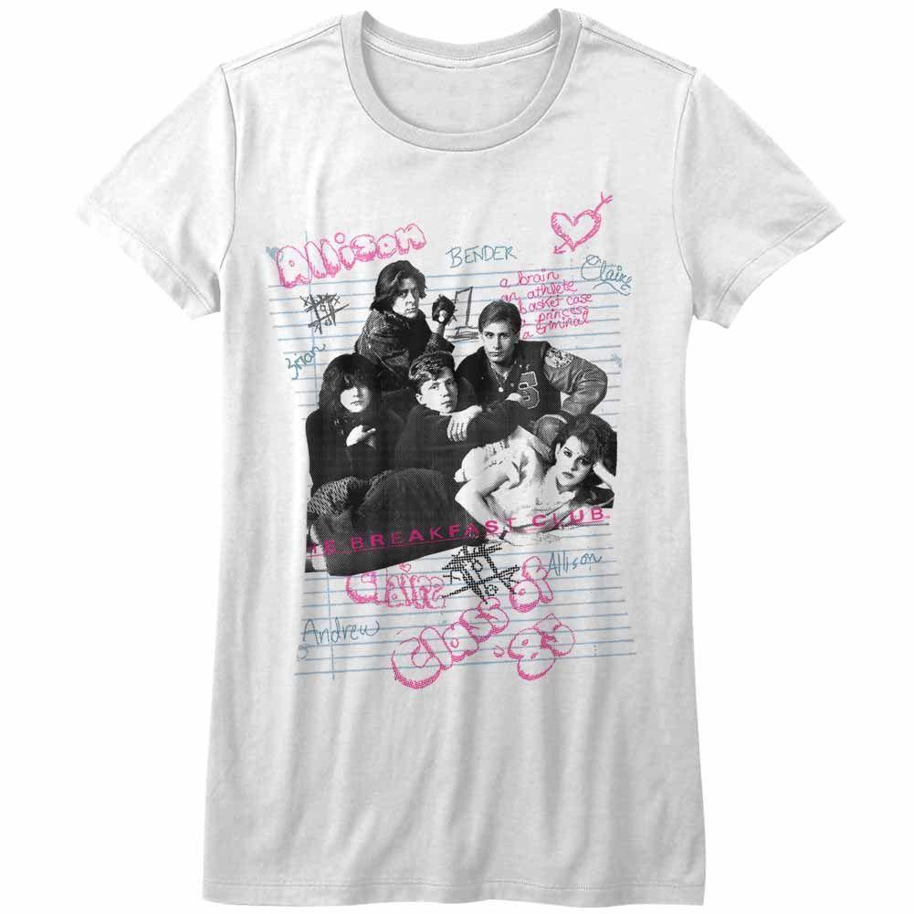 The Breakfast Club - Group Womens T-Shirt
