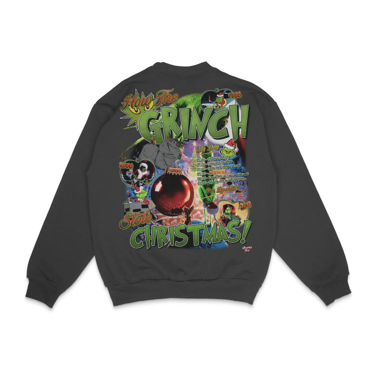 The Grinch Christmas Crewneck Sweatshirt Style002