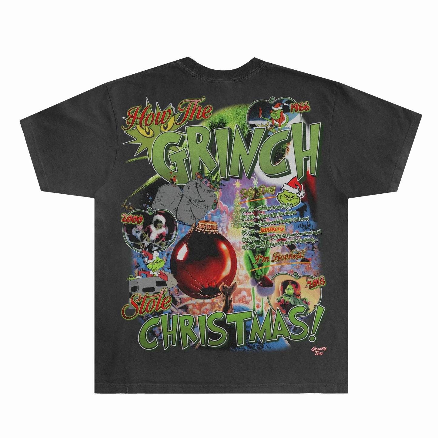 The Grinch Christmas Tee Style001