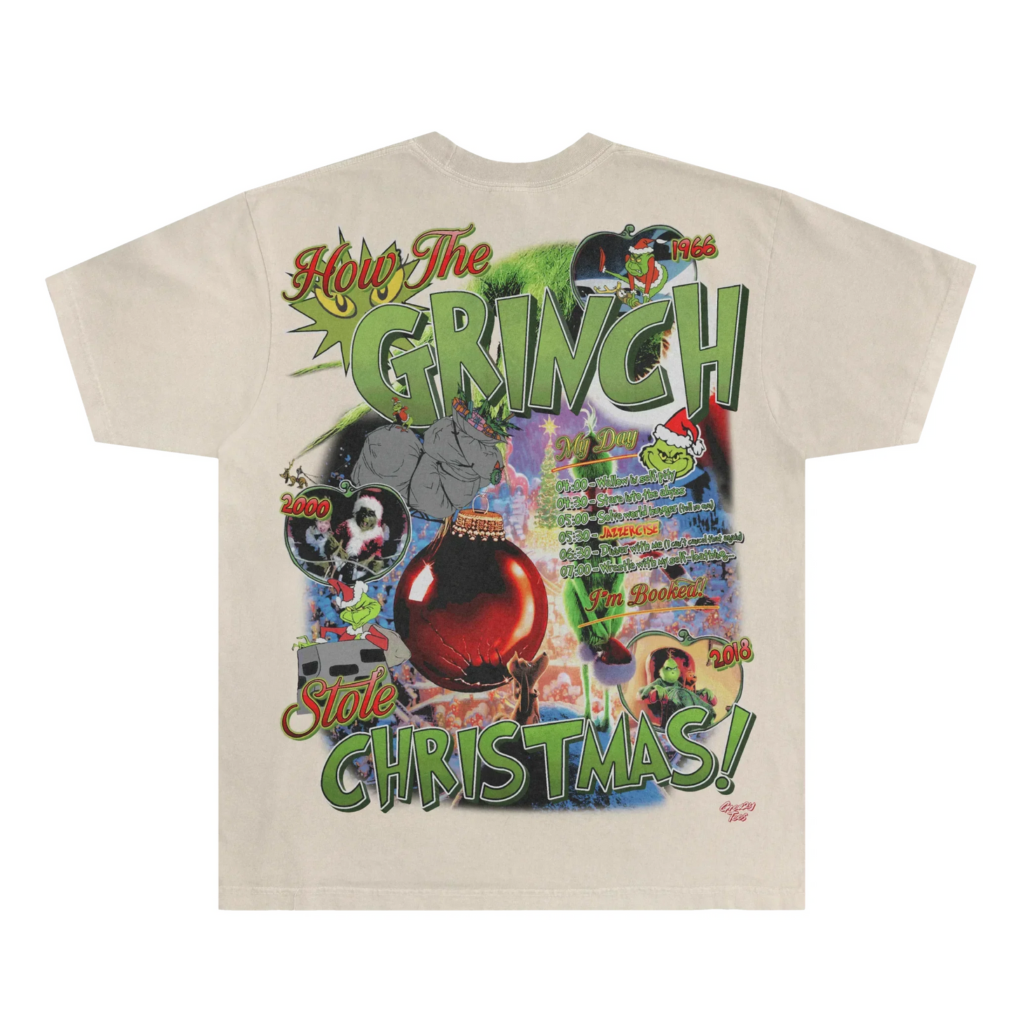 The Grinch Christmas Tee Style003