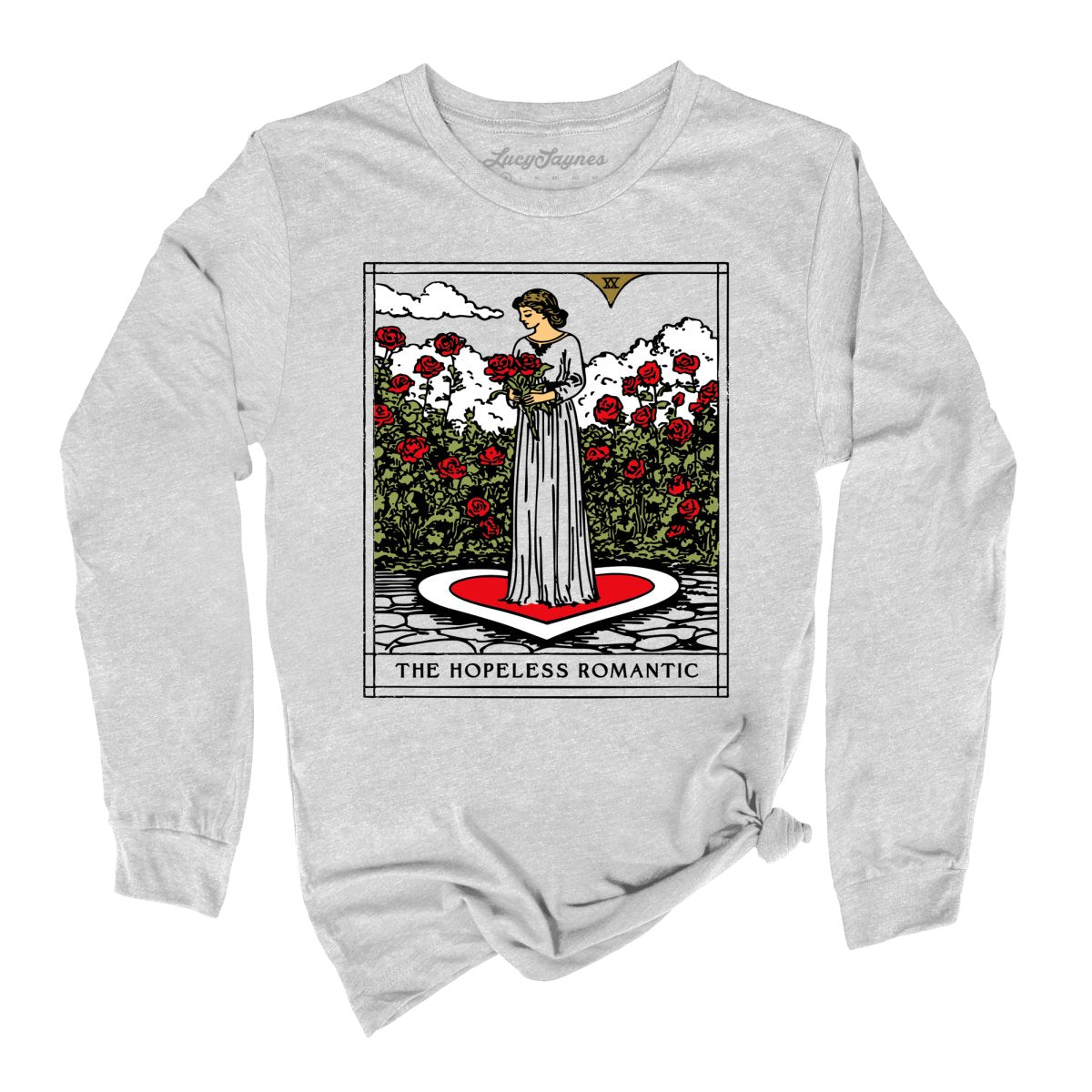 The Hopeless Romantic Tarot Card - Long Sleeve Tee