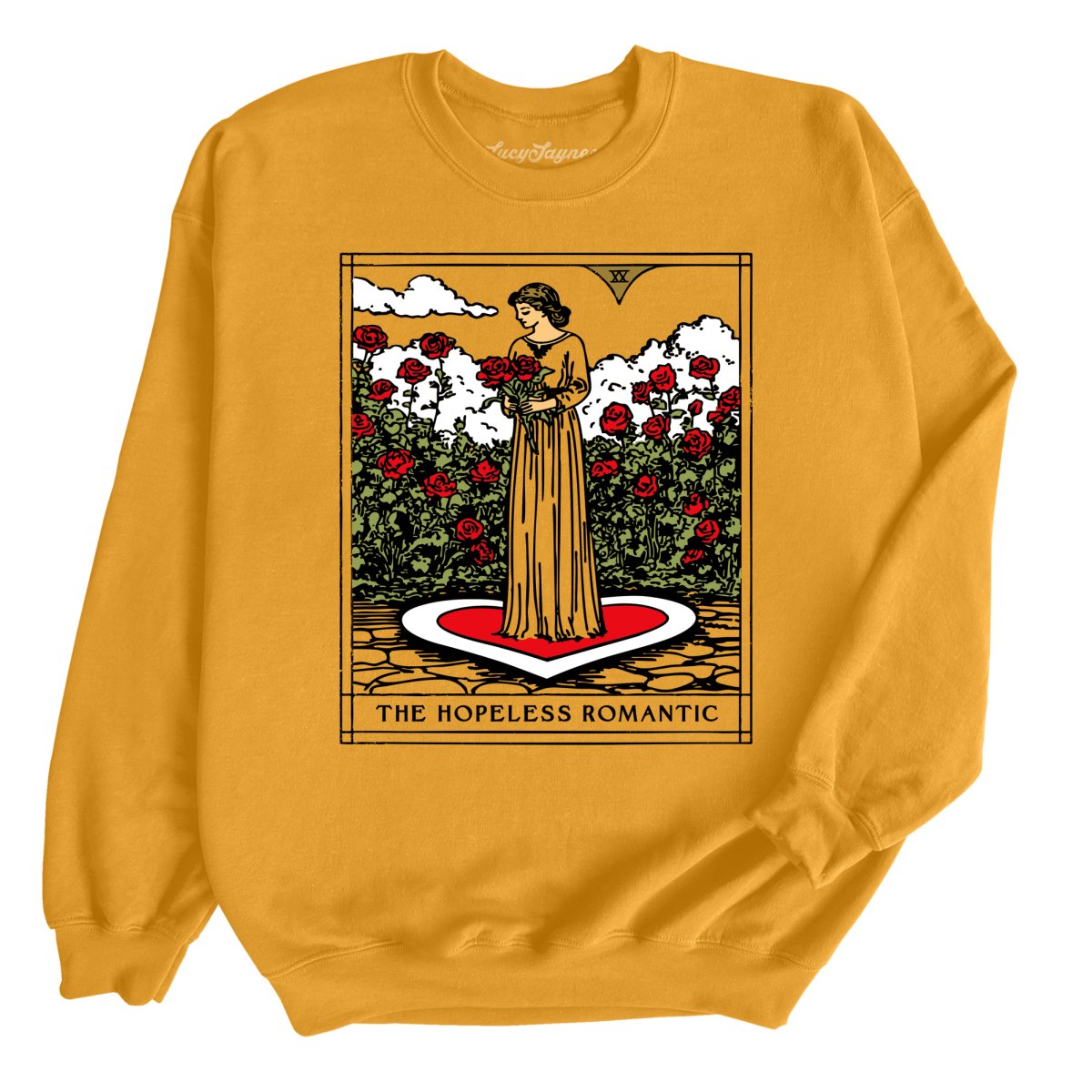 The Hopeless Romantic Tarot Card - Sweatshirt