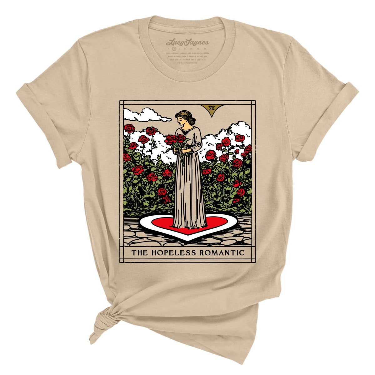 The Hopeless Romantic Tarot Card - Tee