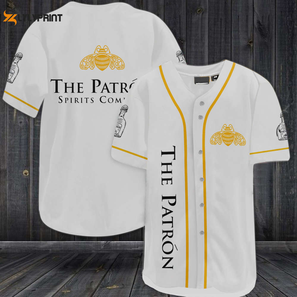 The Patron Whiskey Baseball Jersey - lylyprint.com