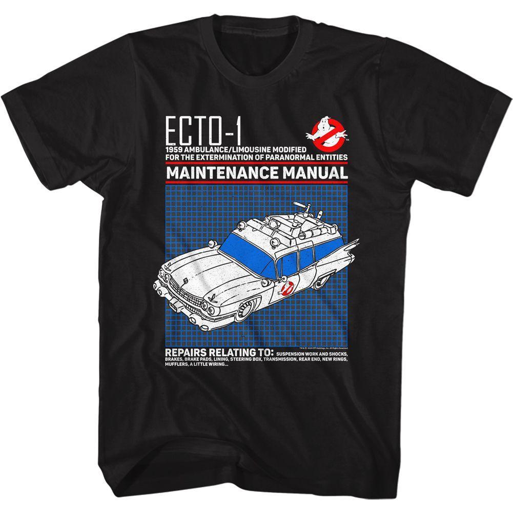 The Real Ghostbusters Ecto1 Manual Boyfriend Tee