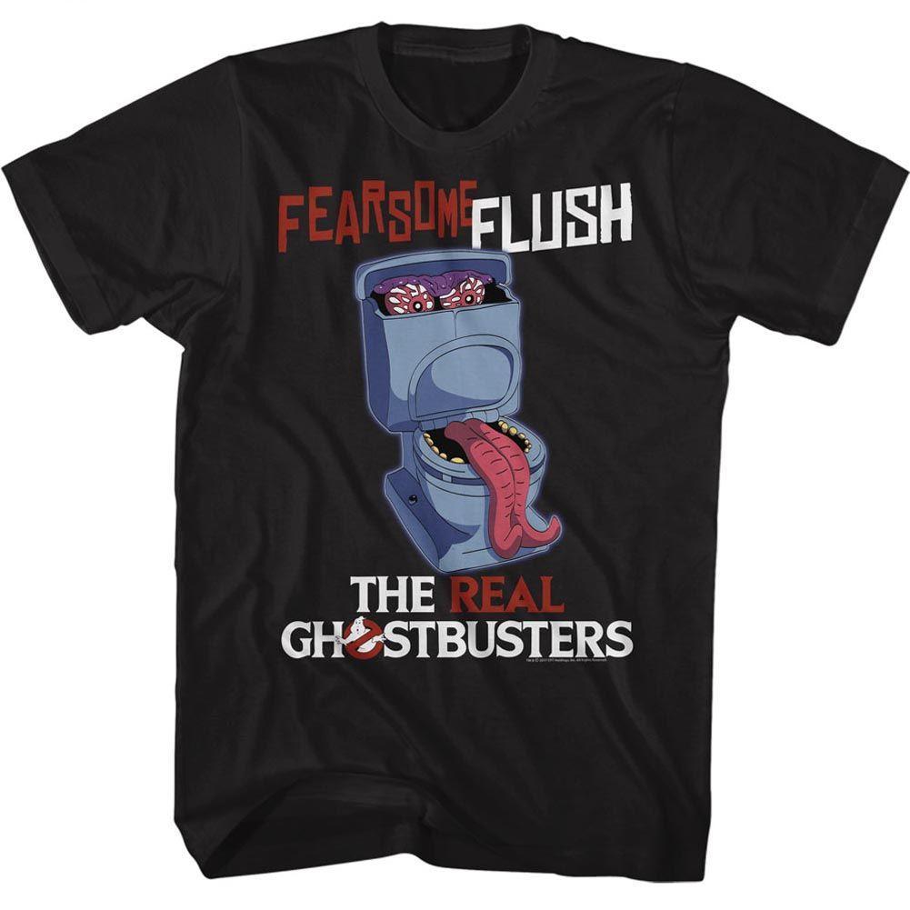 The Real Ghostbusters Fearsome Flush Boyfriend Tee
