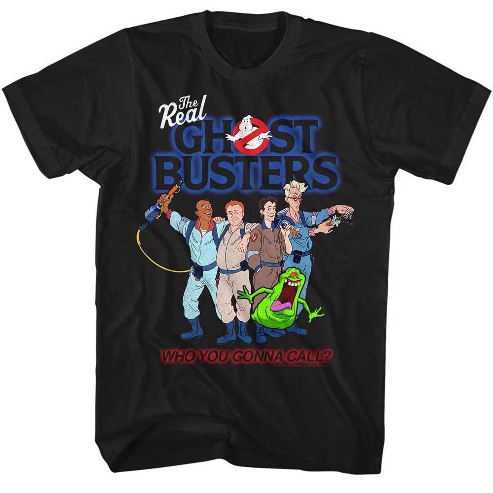 The Real Ghostbusters Group3 Boyfriend Tee