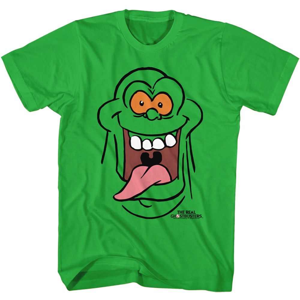 The Real Ghostbusters - RGB Slimer Face T-Shirt
