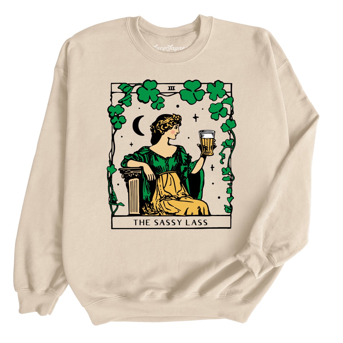 The Sassy Lass Tarot Card Sweatshirt
