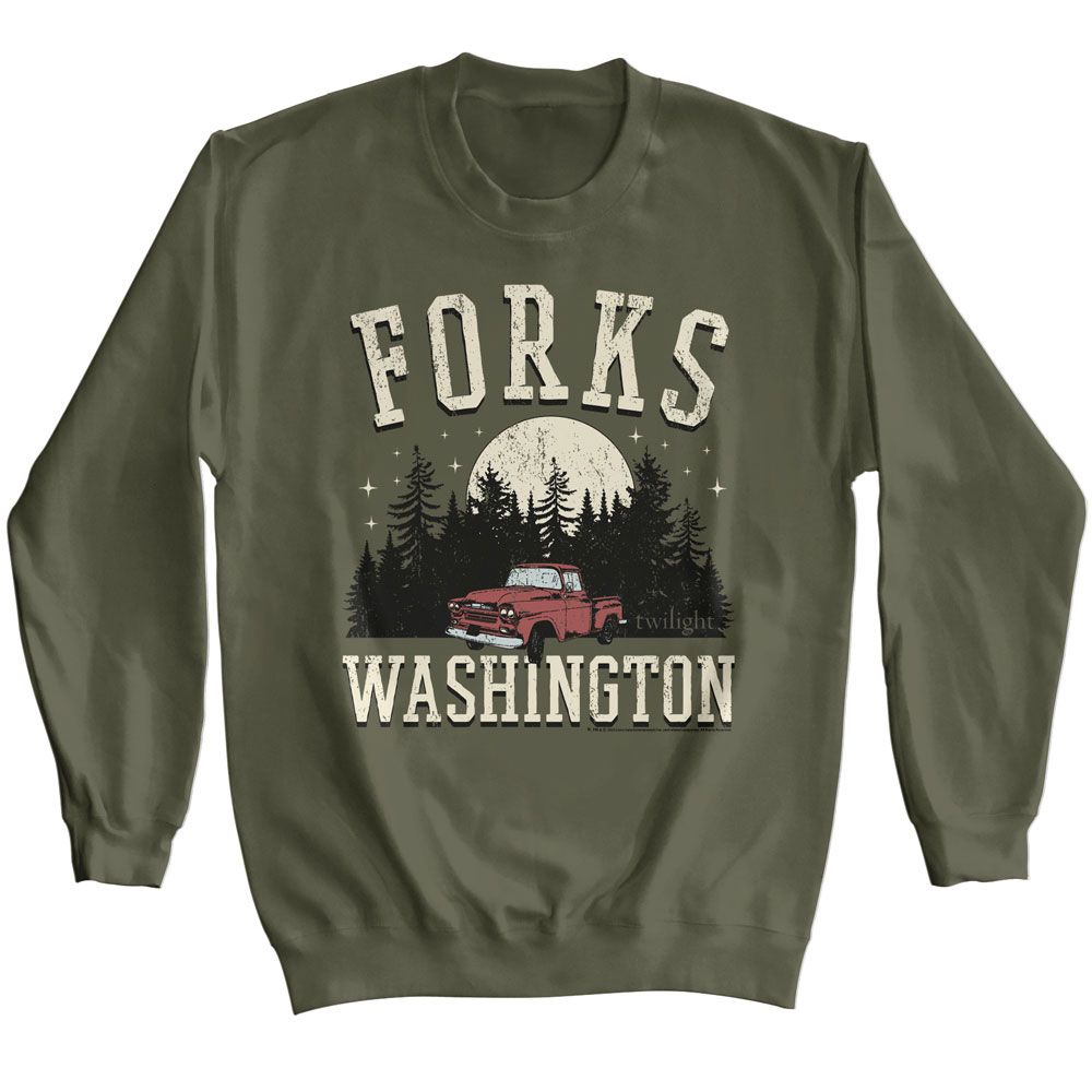The Twilight Saga - Twilight Forks Truck Sweatshirt