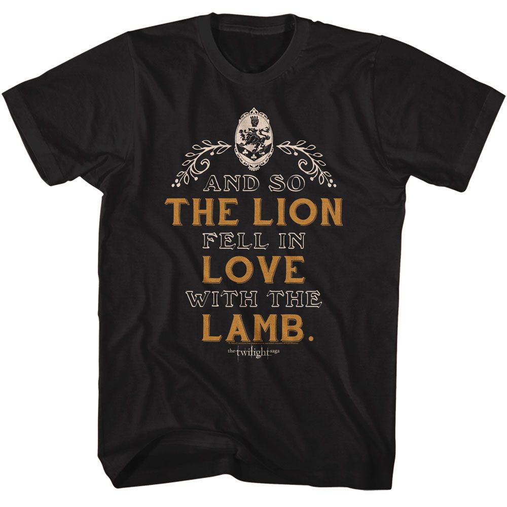 The Twilight Saga - Twilight Lion Lamb Quote T-Shirt