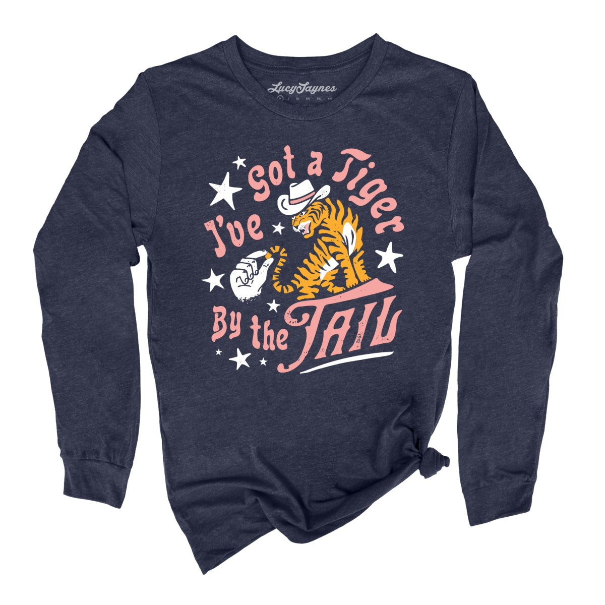 Tiger By The Tail Long Sleeve Tee