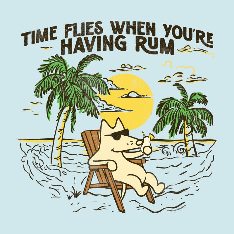 Time Flies When You're Having Rum - Lightweight Tee