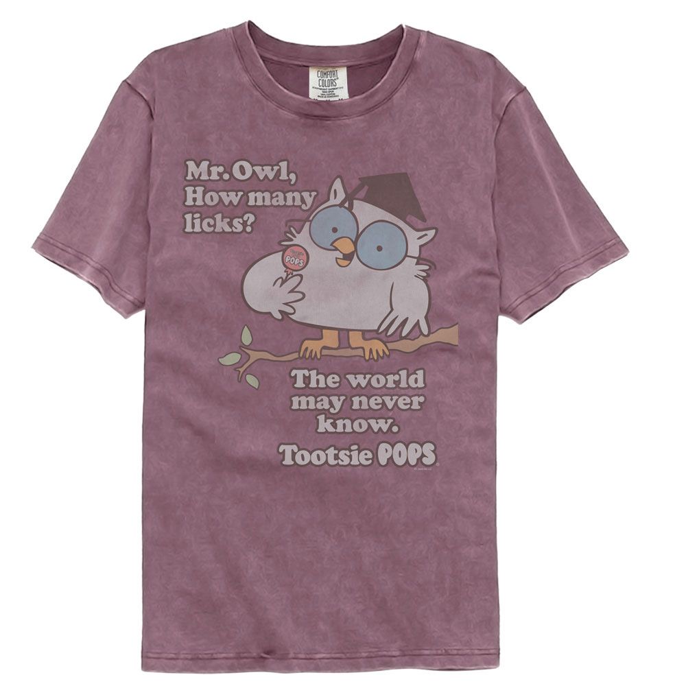 Tootsie Pops How Many Licks Comfort Colors T-Shirt