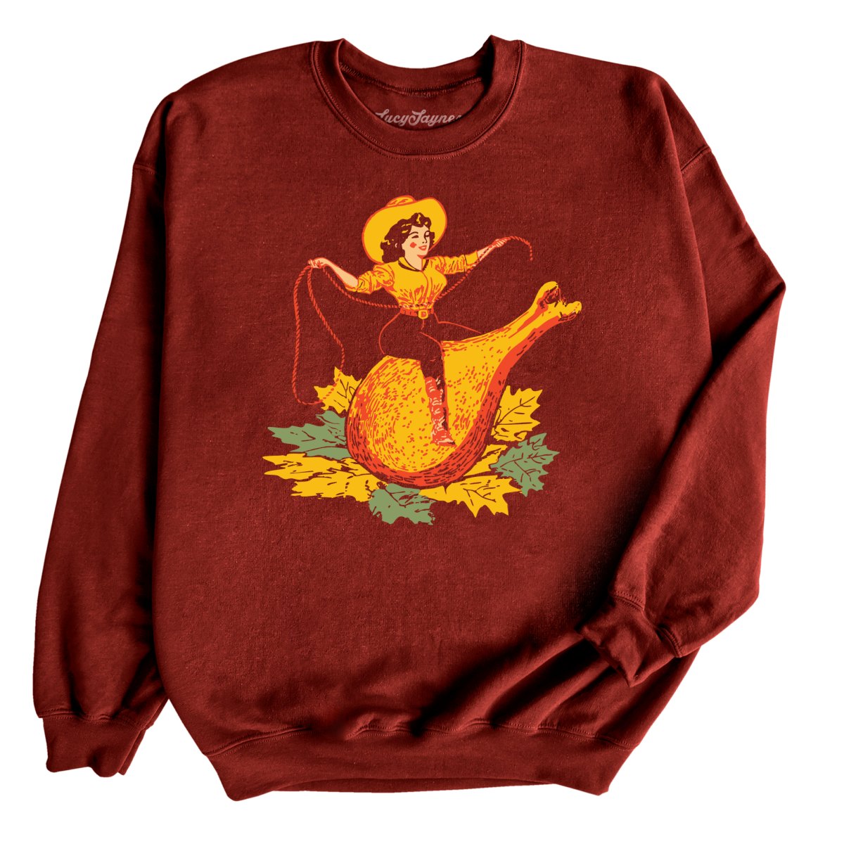 Turkey Leg Pinup Sweatshirt