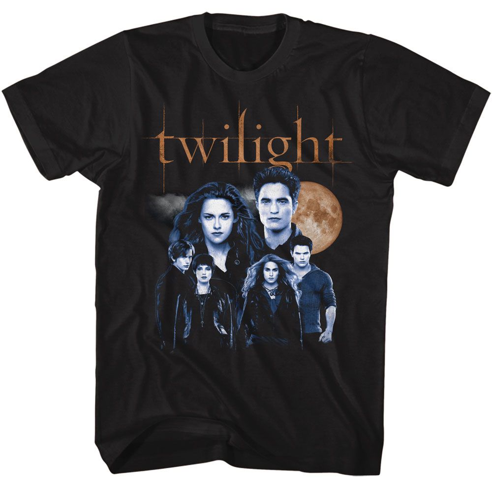 The Twilight Saga - Cullen Family With Moon T-Shirt