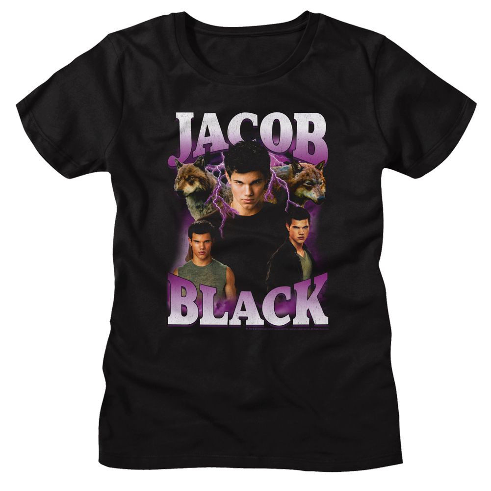 The Twilight Saga - Jacob Black Lightning Womens T-Shirt