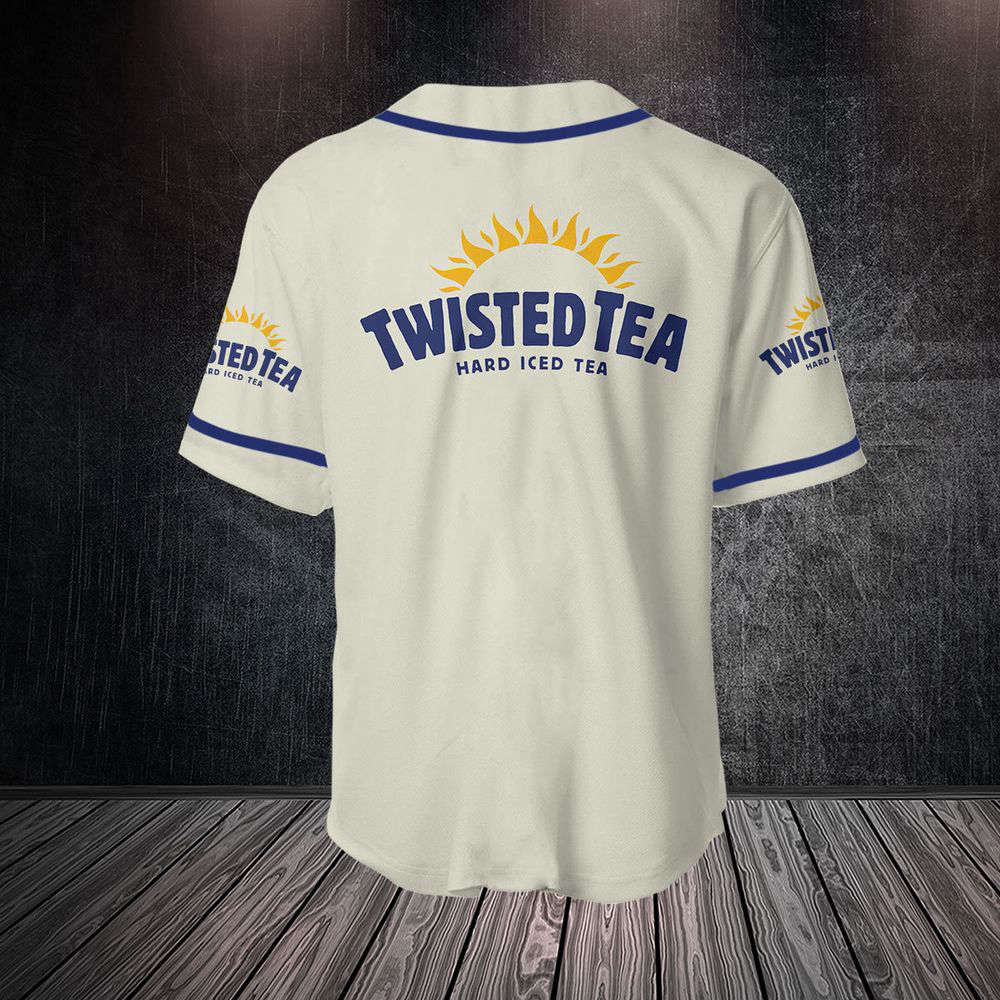 Twisted Tea Baseball Jersey, Beer Lovers Shirt - Aopprinter