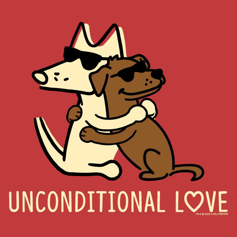Unconditional Love - Ladies Curvy V-Neck Tee