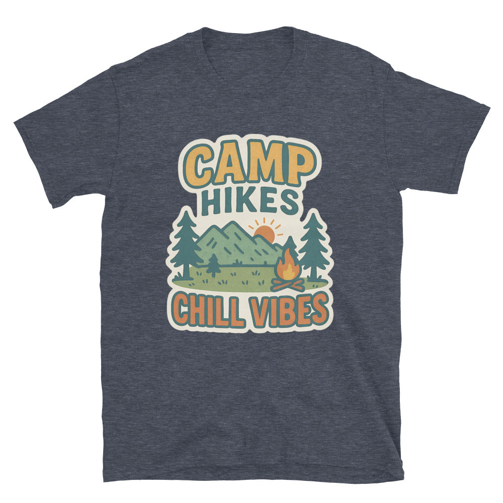 Camp Hikes & Chill Vibes T-Shirt
