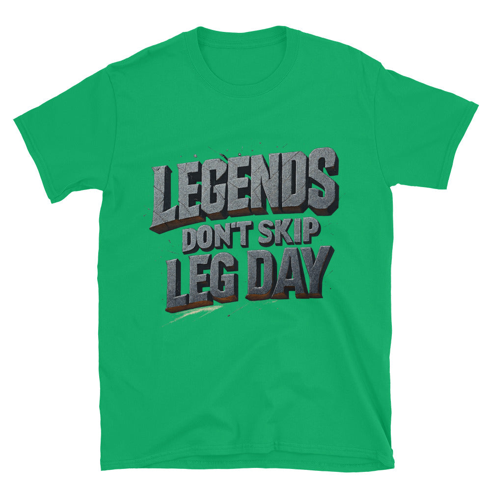 Legends Don’t Skip Leg Day T-Shirt