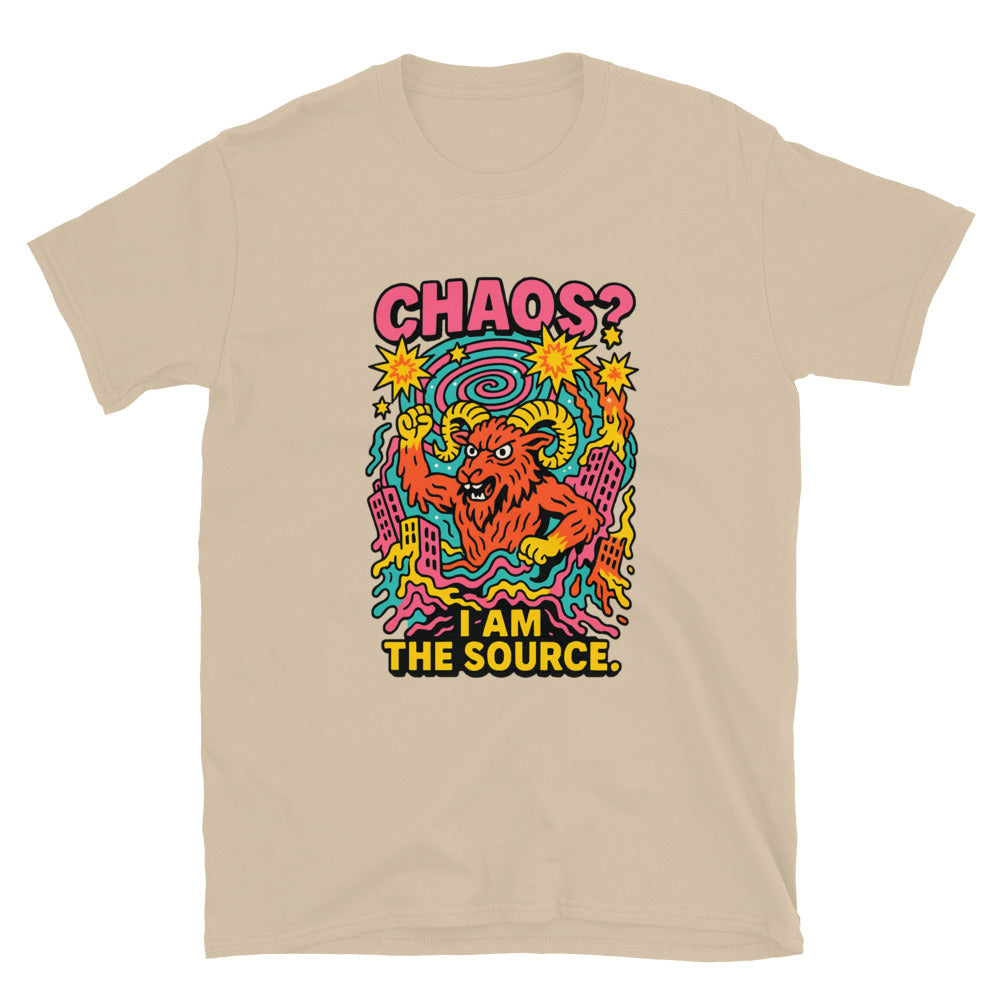 Aries: Chaos? I Am the Source T-Shirt