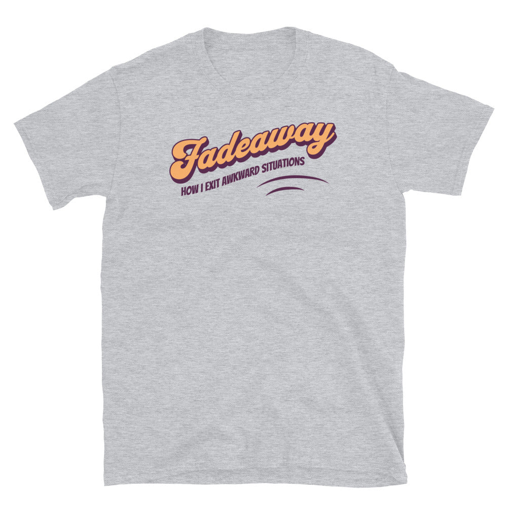 Fadeaway Awkward Situations Basketball T-Shirt