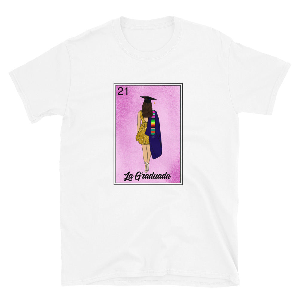 La Graduada Mexican Loteria T-Shirt Style001