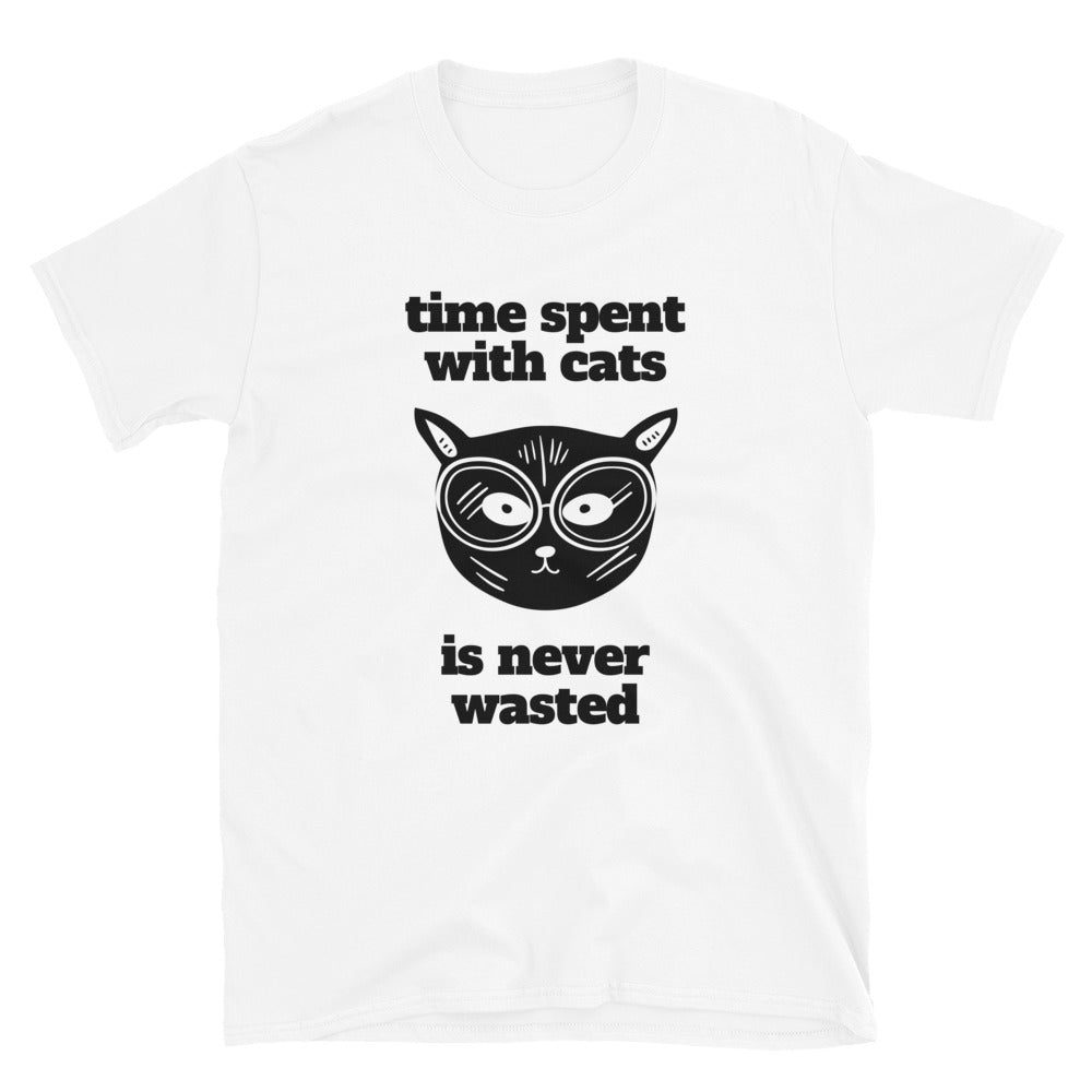 Time Spent With Cats Is Never Wasted T-Shirt
