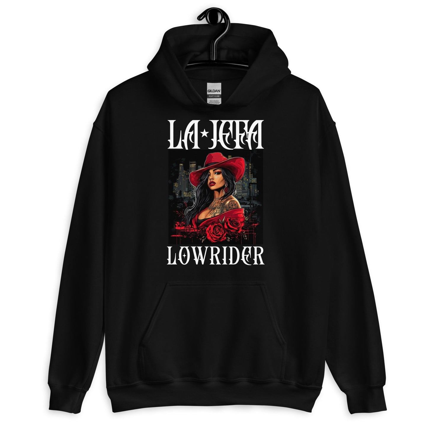 La Jefa Lowrider Chingona OG Hoodie