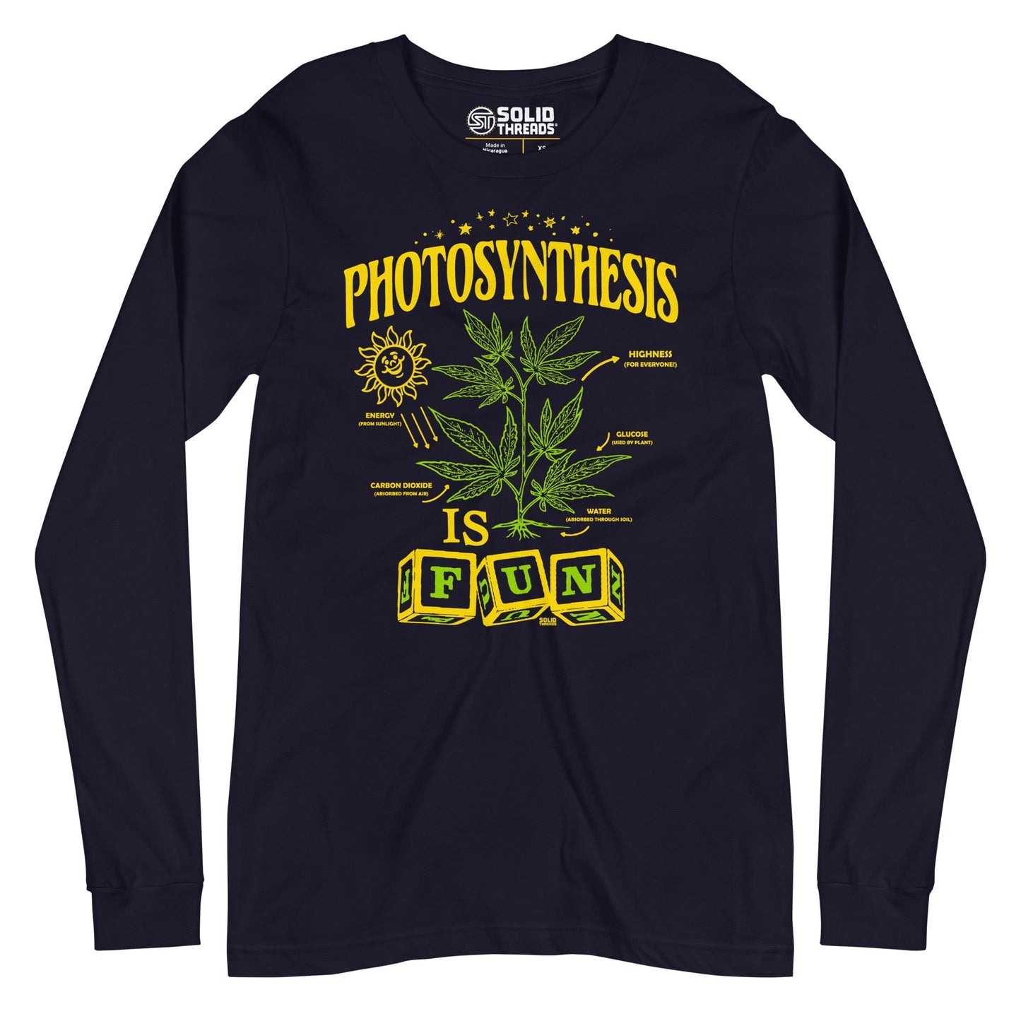 Unisex Photosynthesis Is Fun Long Sleeve T-shirt